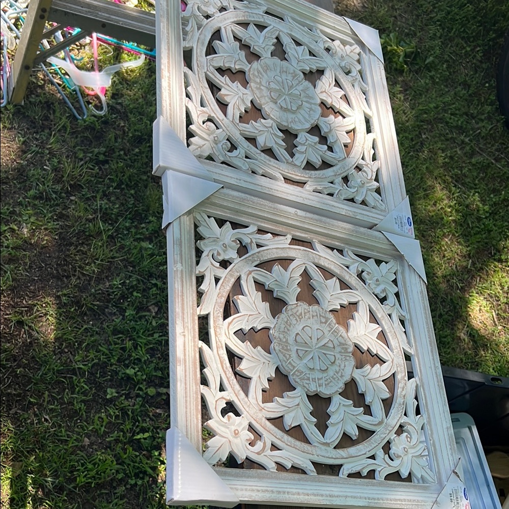 Intricate Carved Wall Panels